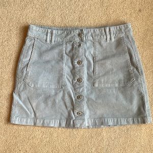 American Eagle corduroy blue skirt